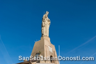Estatua del Sagrado Corazn de Jess (San Sebastin - Donosti)