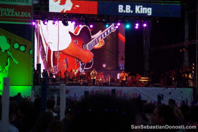 B.B. King en el Festival de Jazz (San Sebastin - Donosti)