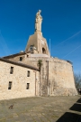 En la cspide del castillo de la Mota (San Sebastin - Donosti)
