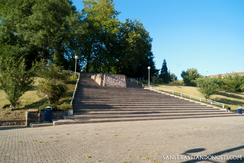 Escaleras parque Harria (San Sebastin - Donosti)